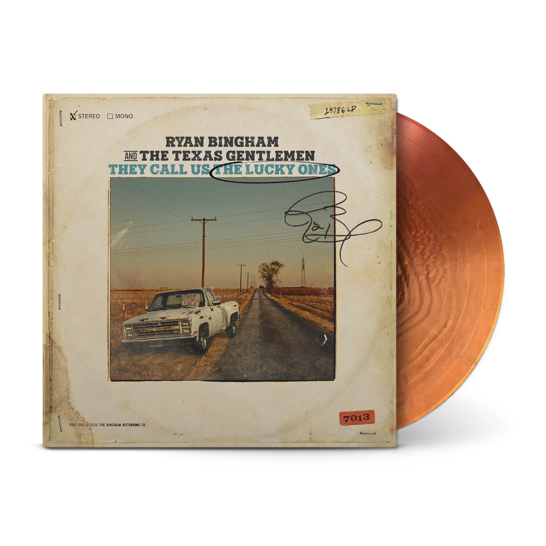 They Call Us The Lucky Ones Signed Vinyl (Roadside Rust Variant) - Vinyl