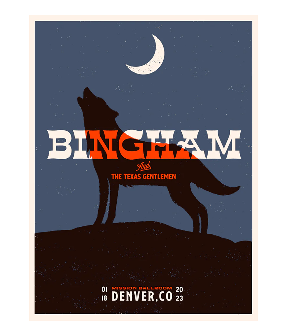Ryan Bingham Mission Ballroom Denver CO 2023 Poster