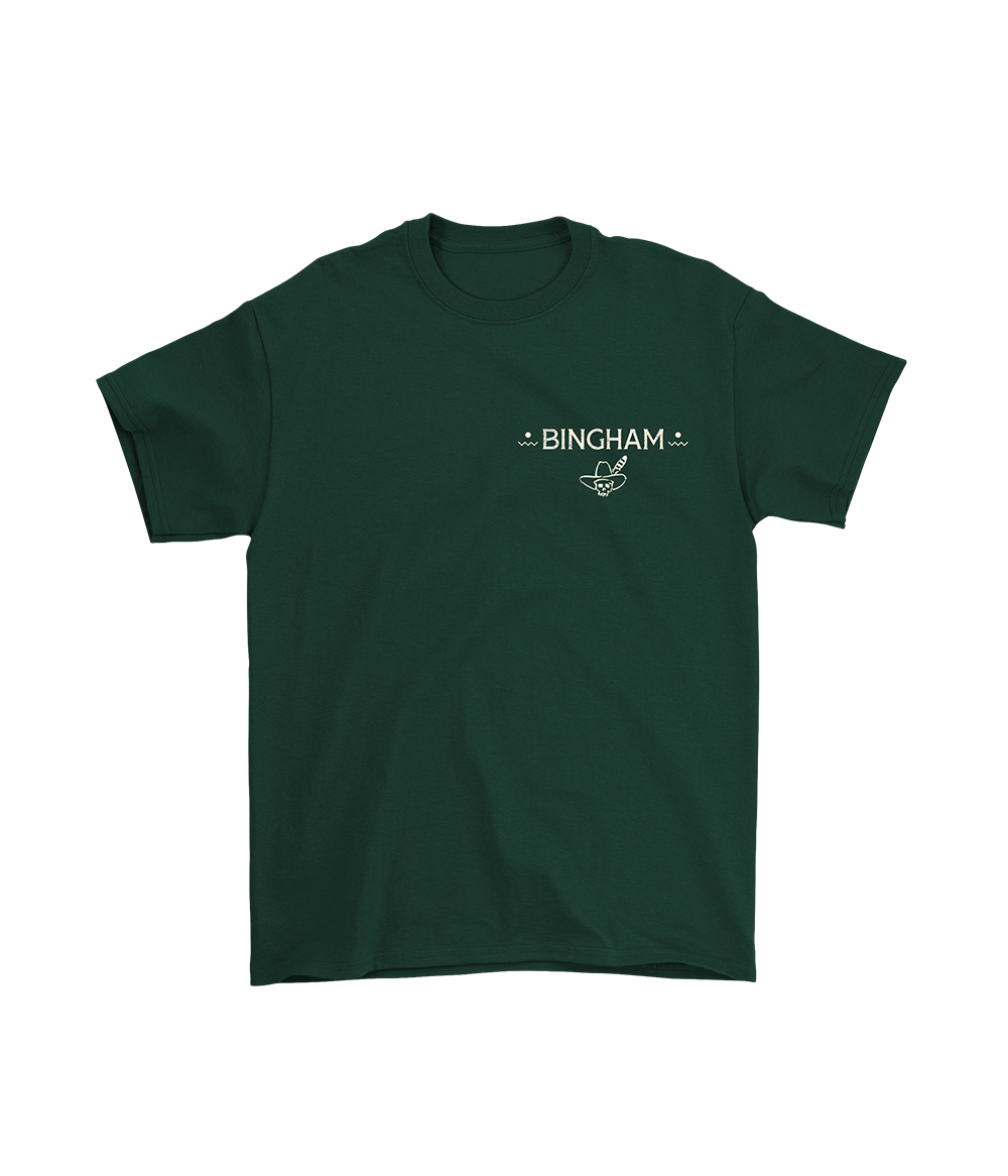 Ryan Bingham Watch Out For The Wolf Shirt (Forest Green)