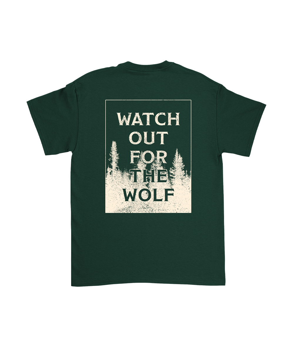 Ryan Bingham Watch Out For The Wolf Shirt (Forest Green)