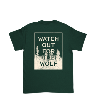 Ryan Bingham Watch Out For The Wolf Shirt (Forest Green)
