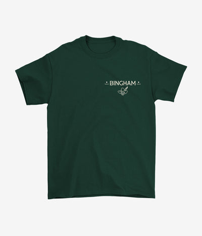 Ryan Bingham Watch Out For The Wolf Shirt (Forest Green)