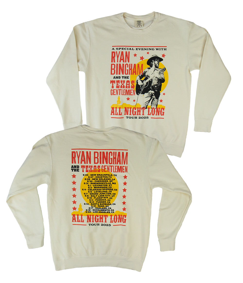 Ryan Bingham Showbill Crewneck Sweatshirt