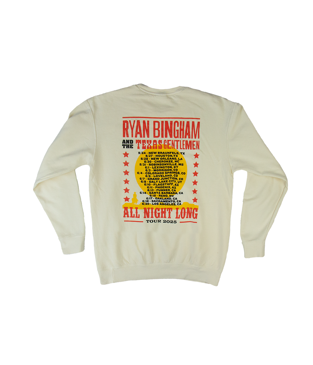 Ryan Bingham Showbill Crewneck Sweatshirt