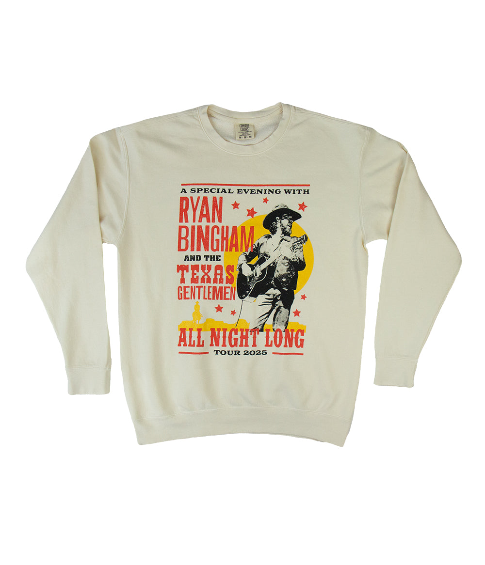 Ryan Bingham Showbill Crewneck Sweatshirt