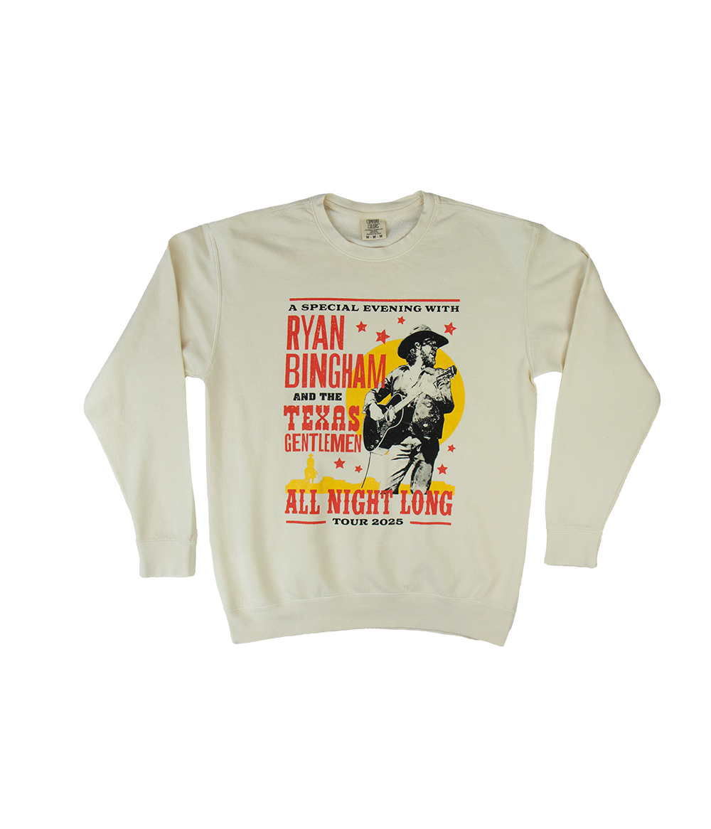 Ryan Bingham Showbill Crewneck Sweatshirt