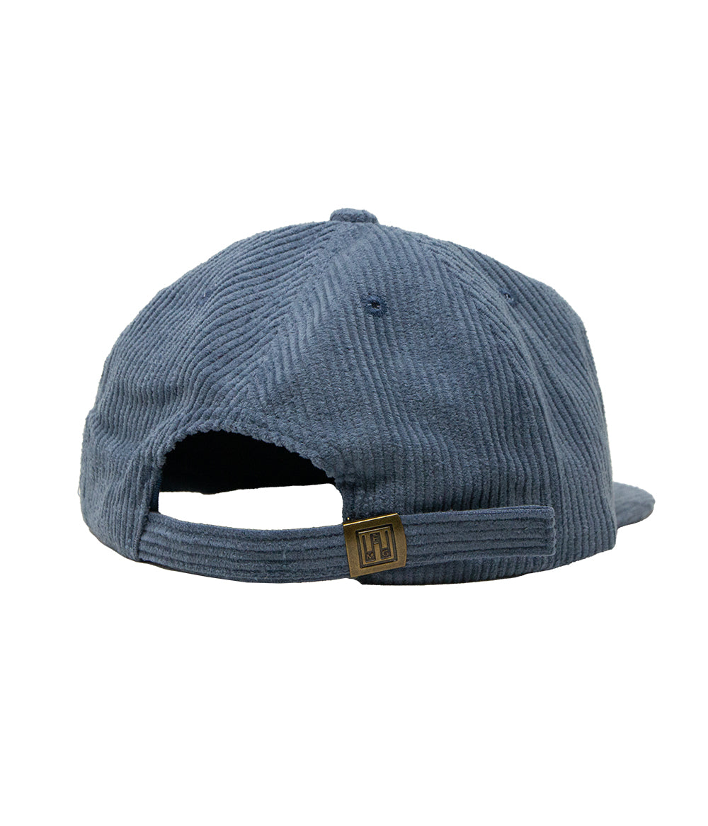 Ryan Bingham Pony USA Patch Corduroy Hat (Slate)