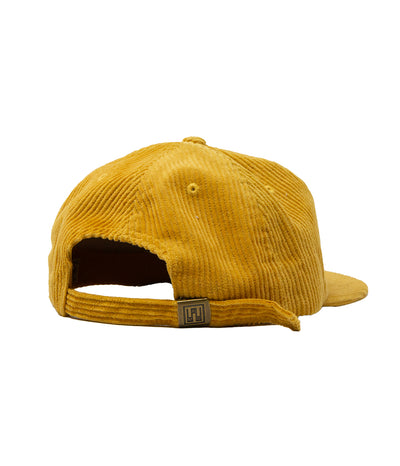 Ryan Bingham Pony USA Patch Corduroy Hat (Gold)