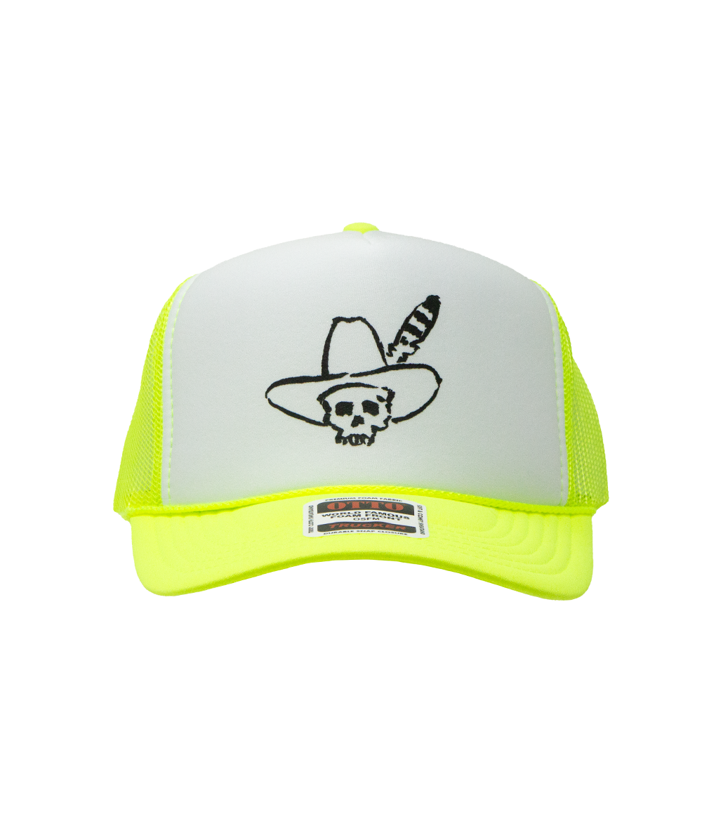 Ryan Bingham Skull Trucker Hat