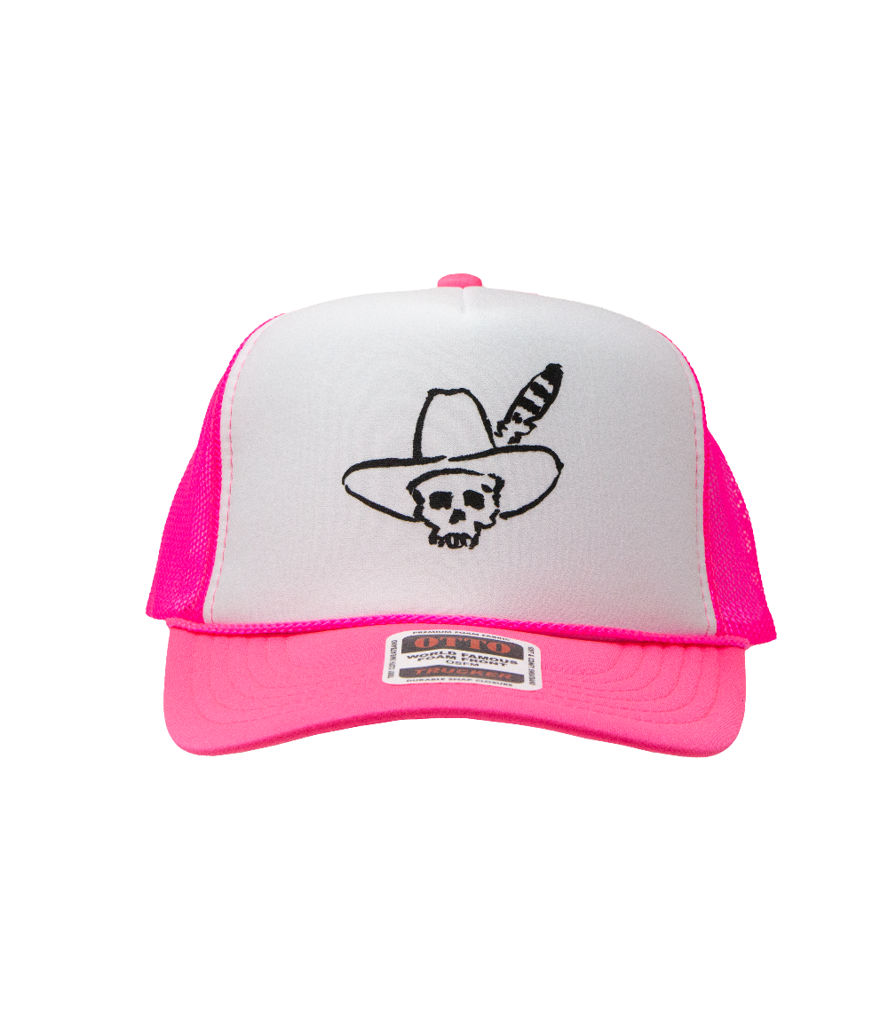 Ryan Bingham Skull Trucker Hat