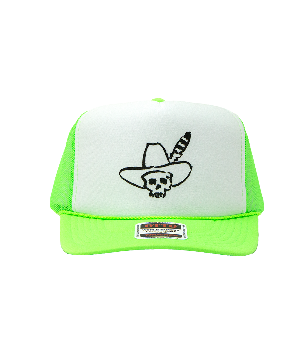Ryan Bingham Skull Trucker Hat