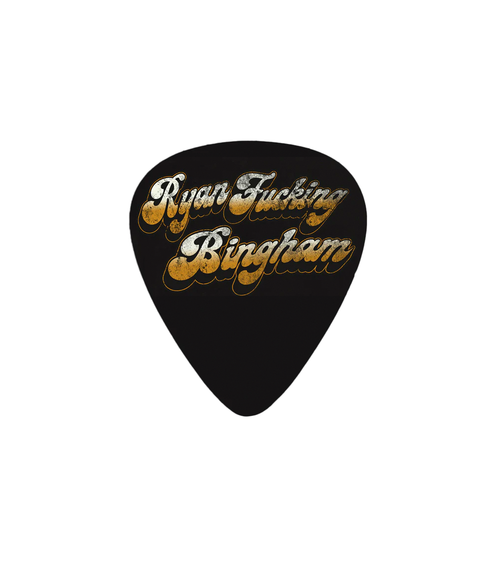 Ryan Fucking Bingham Guitar Pick