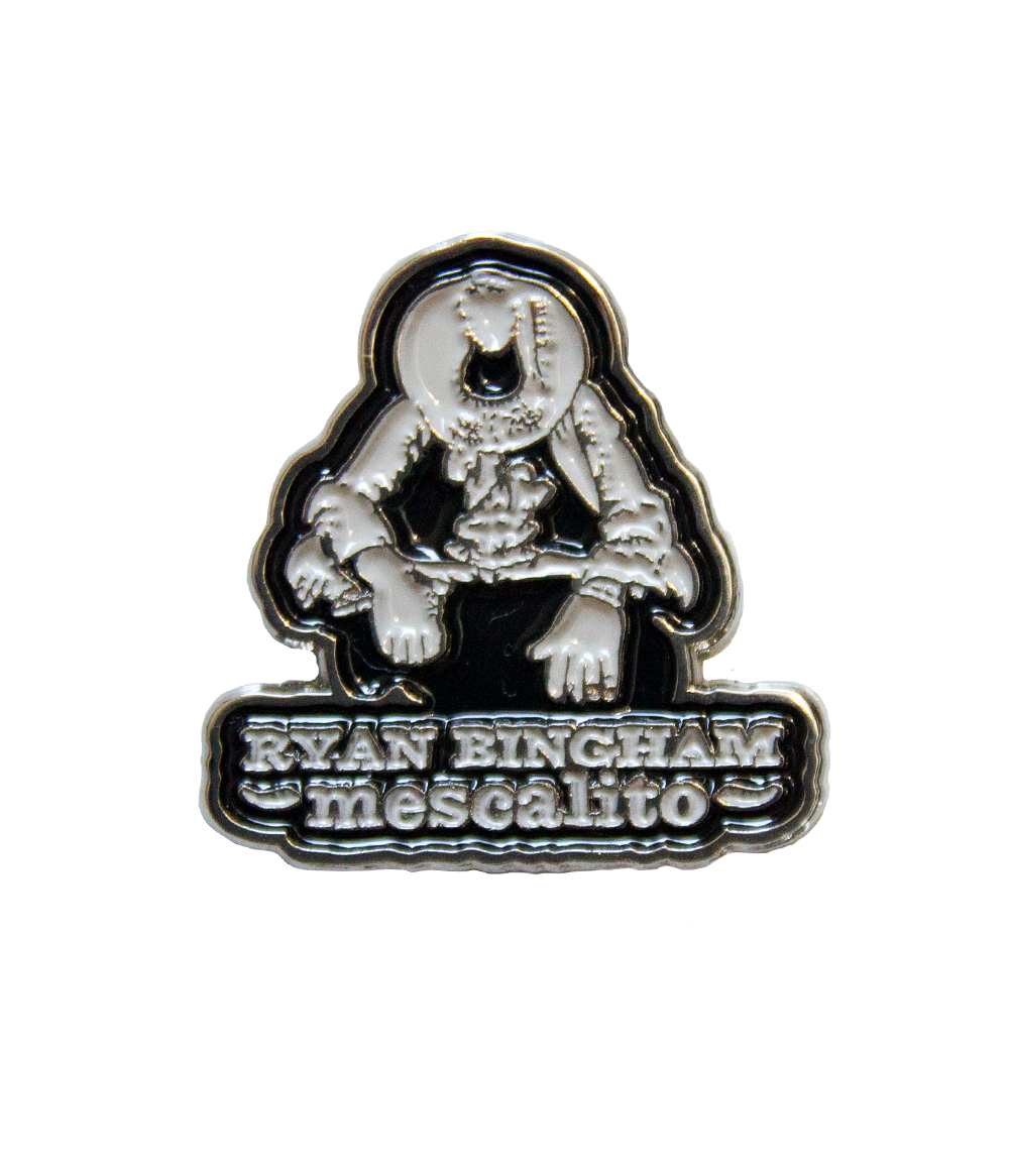 Ryan Bingham Mescalito Enamel Pin (Black)