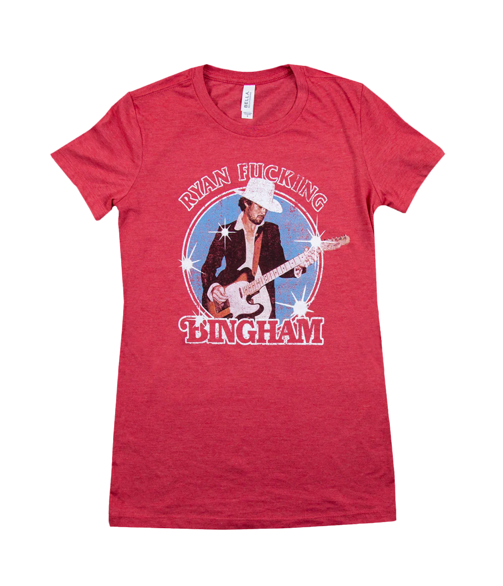 Ryan Fucking Bingham Womens Shirt (Red)