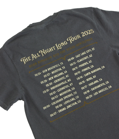 Ryan Bingham All Night Long "Summer Leg" Tour Shirt