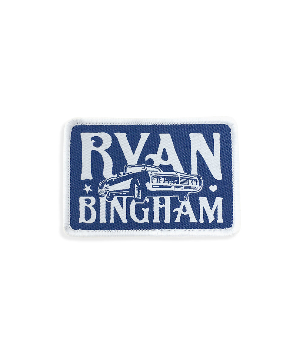Ryan Bingham Car Logo Patch (Blue)