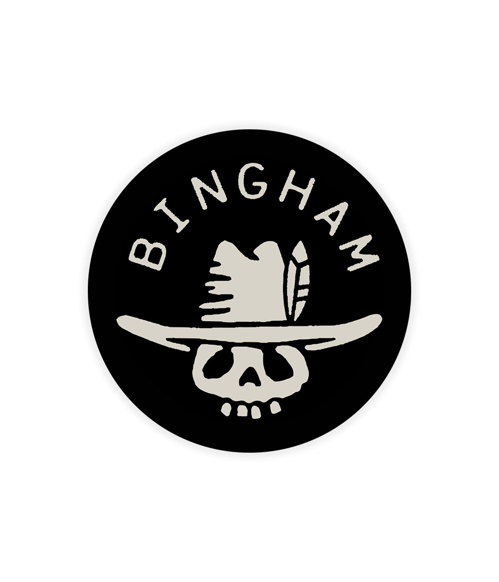 Ryan Bingham Skull Logo Sticker